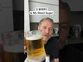 Two beers and my blood sugar. #Glucose #BloodSugar #InsulinResistant1 #Beer ￼