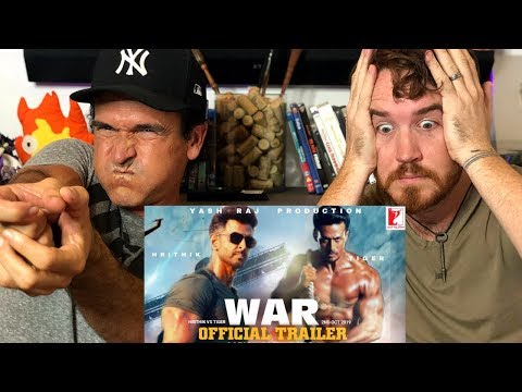 WAR | Official Trailer REACTION! | Hrithik Roshan | Tiger Shroff
