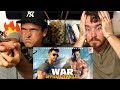 WAR | Official Trailer REACTION! | Hrithik Roshan | Tiger Shroff