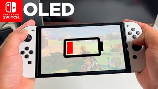 Nintendo Switch OLED Battery Life Test vs Switch V