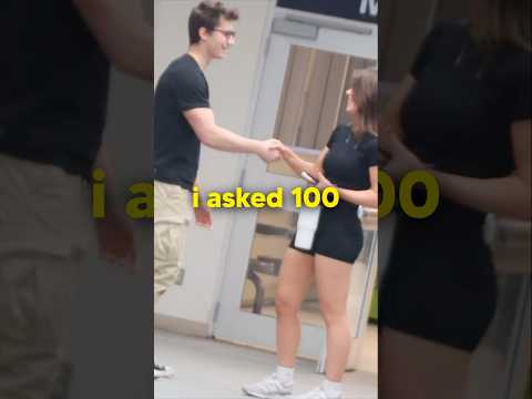 I asked 100 girls on a date