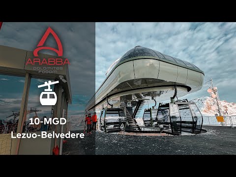 10-MGD Lezuo - Belvedere | Arabba - Marmolada | GoPro Timelapse 4K with GPS Data (NEW 2025/2026)