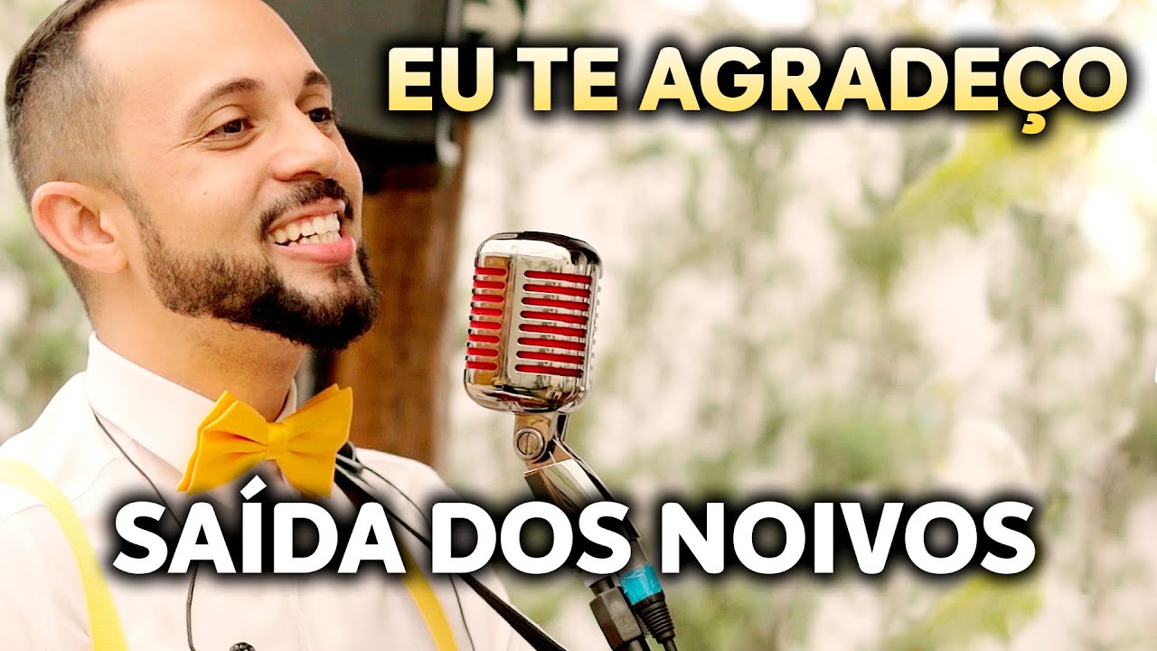 Eu Te Agradeço - Saída dos noivos no Casamento - Preto no Branco