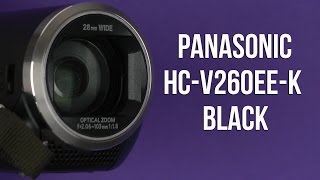 Panasonic HC-V260EE-K Black - відео 1