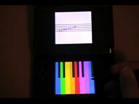 Music on : Playing Piano Nintendo DS