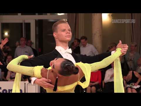 Egor Nikolaev - Aleksandra Raskatova RUS, English Waltz, DanceComp Wuppertal 2019