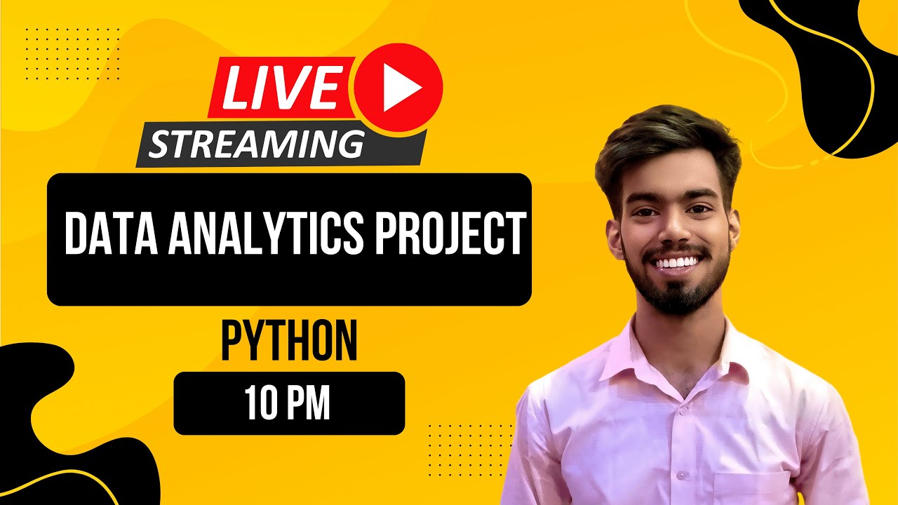 LIVE Data Analysis Full Project with Python | Step-by-Step Dataset Analysis
