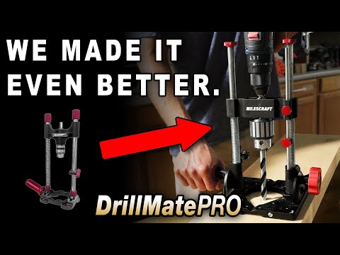 Milescraft 1348 DrillMatePRO™ Heavy Duty Portable Drill Press / Guide