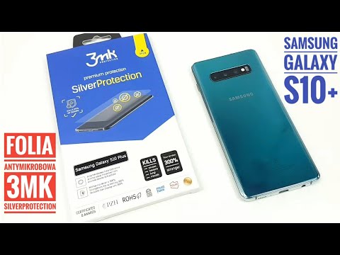 3mk SilverProtection Film - How to Install? Samsung Galaxy S10 Plus