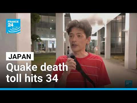 Japan quake toll hits 34 as survivors struggle in heat