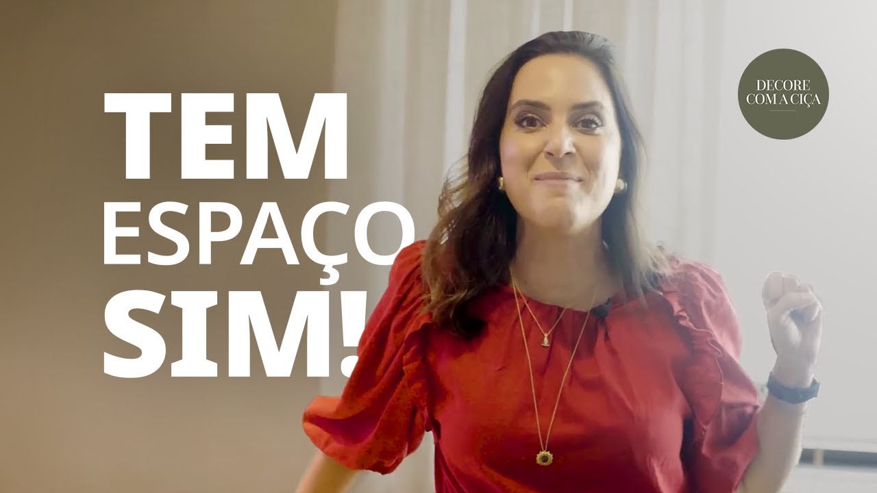 Como ambientar um APARTAMENTO PEQUENO na prática I Decore com Ciça
