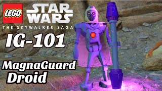 LEGO Star Wars The Skywalker Saga - How To Unlock IG-101 MagnaGuard Droid!