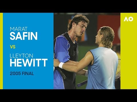 Marat Safin v Lleyton Hewitt - Australian Open 2005 Final | AO Classics