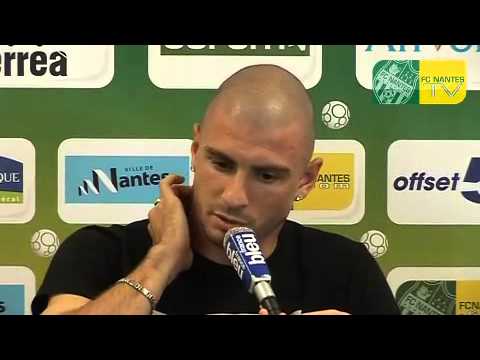 Vincent Bessat avant Nîmes - Nantes du 03/08/2012