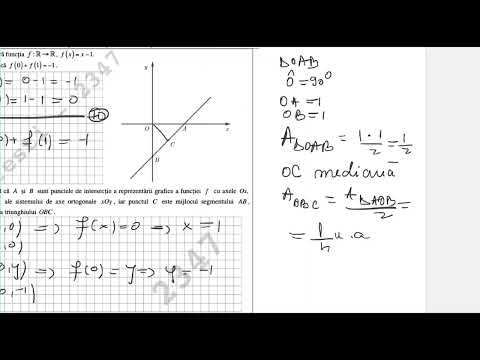 Rezolvarea subiectului EN 2022