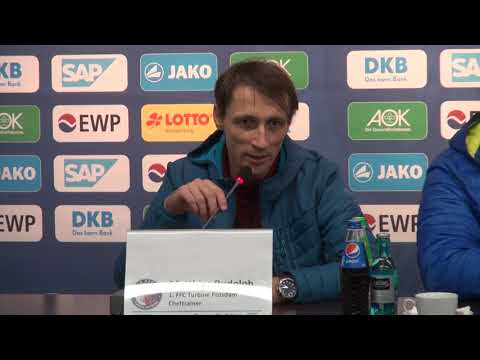 AFBL 2018/19 Turbine - Hoffenheim Pressekonferenz