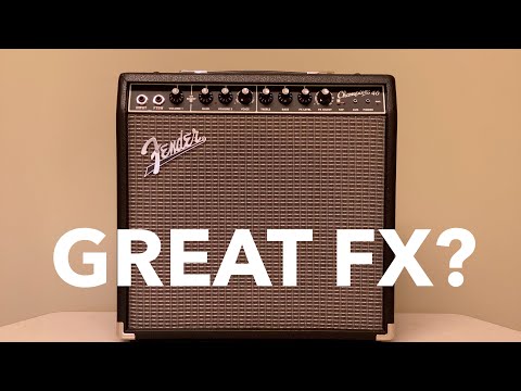 Are The Fender Champion 40 Effects Any Good?