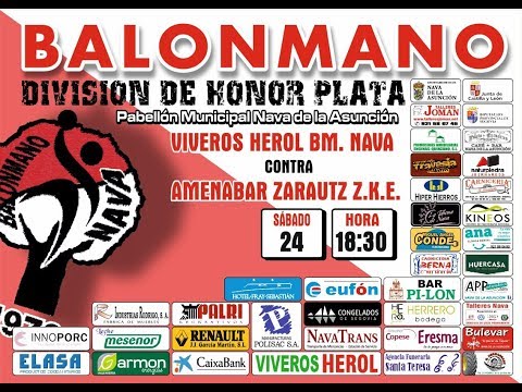 VIVEROS HEROL BALONMANO NAVA - AMENABAR ZARAUTZ Z.K.E.