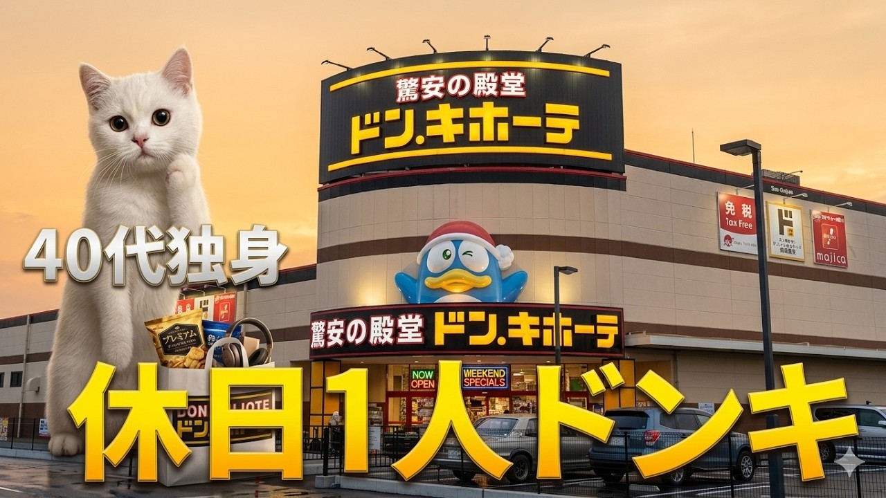 【猫ミーム】ドンキホーテあるある