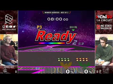 NChiSU 1.4 WQ - GCS (Fox/Captain Falcon) vs Kee (Captain Falcon)
