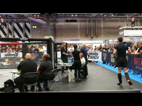 Patrick Pigott Vs Kledi Disha - Patrick Walkout