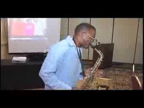 Saxophonist Michael Townsend
