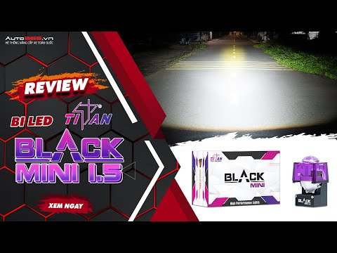 Review bi LED Titan Black Mini 1.5 inch