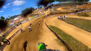 preview picture of video 'GoPro HD: Kyle Chisholm Moto 2 Lap 2012 Lucas Oil Pro Motocross Championship Budds Creek'