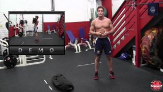 Sandbag Front Squat exercise video thumbnail