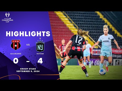 Alajuelense vs Gotham | 2024/25 Concacaf W Champions Cup | Group Stage