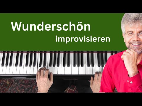 Klavier: Improvisieren für Einsteiger – einfache Methode – Akkordschema II - V - I