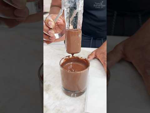 Ice Cube Chocolate Shot Glasses