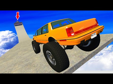 IMPOSSIBLE EPIC JUMPS - BeamNG Drive | CrashTherapy