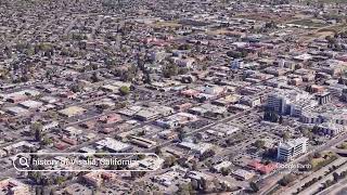 The history of Visalia, California
