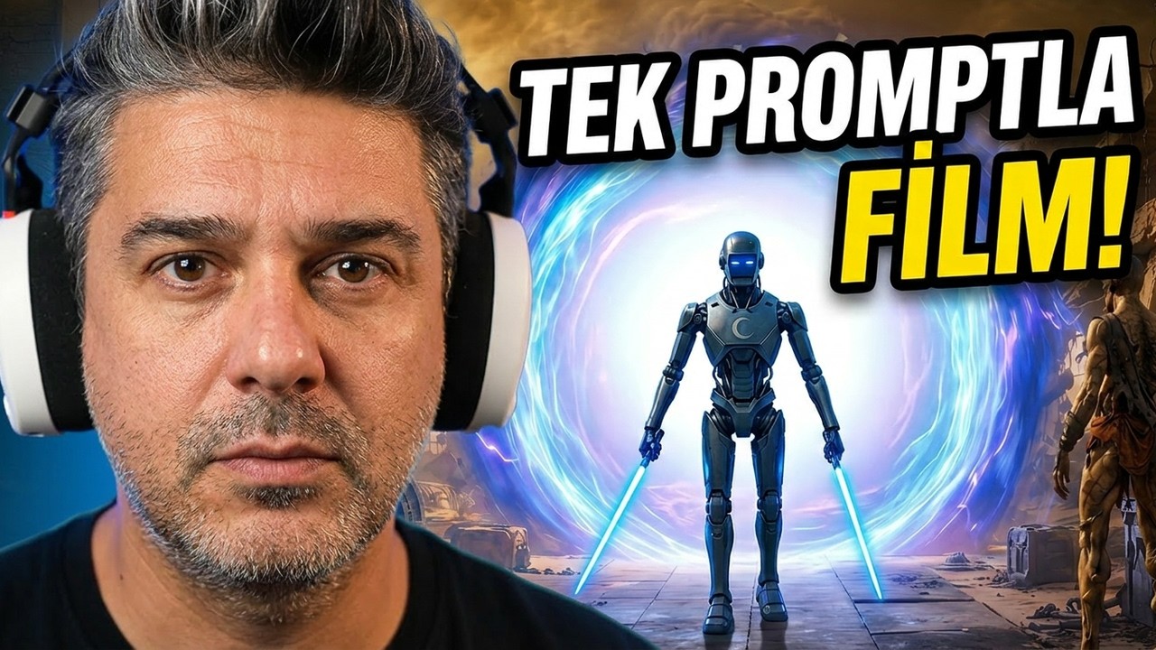 Tek Prompt ile Profesyonel Bilim Kurgu Filmi Yapan AI!