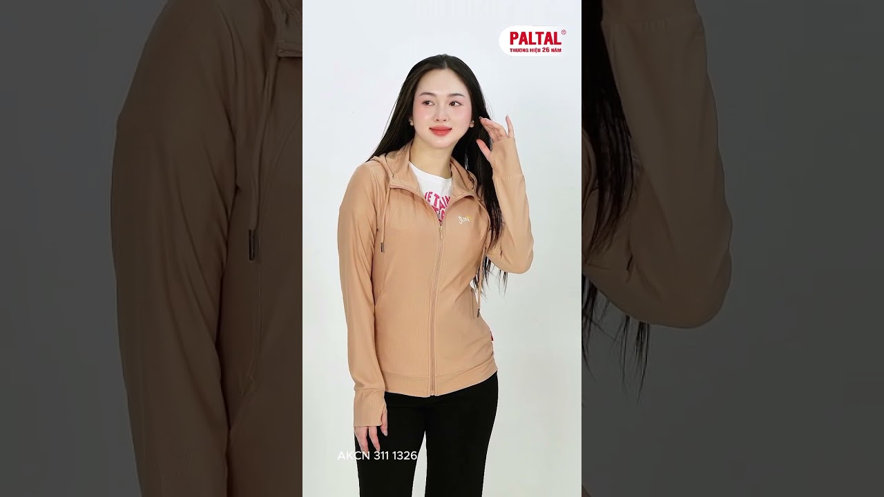 Áo khoác nữ chống nắng, chống UV chất poly cát 311p 1326