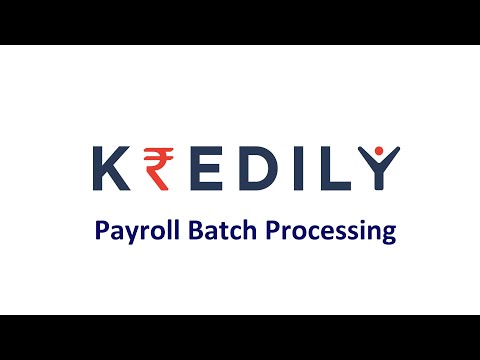 Payroll - Batch Processing & UI Changes