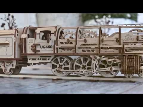 Steam Locomotive with Tender