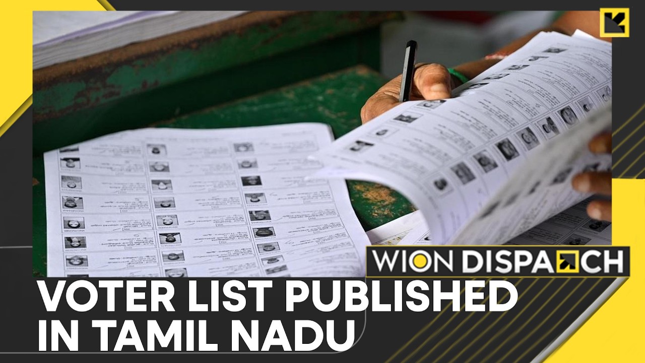 Number of Voters in Tamil Nadu Now at 5.43 Crore, Over 97 Lakh Names Deleted | WION Dispatch