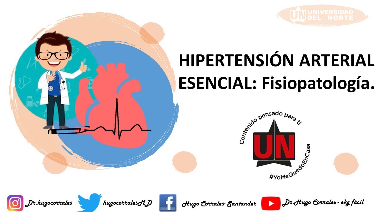 Fisiopatología de la HIPERTENSIÓN ARTERIAL . Profesor Hugo Corrales MD. MSc. Universidad del Norte.