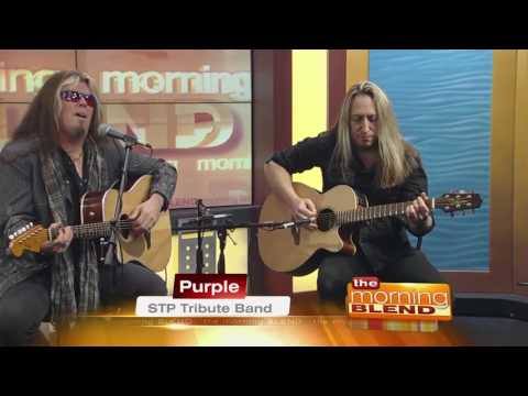 Purple performing STP's Creep on The Morning Blend