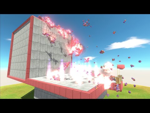 All Units Fall into Jet Engines - Animal Revolt Battle Simulator