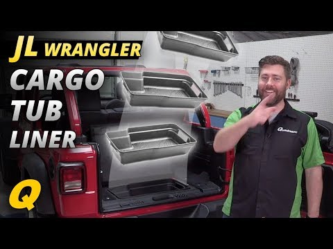 Mopar Cargo Tub Liner for 2018 Jeep Wrangler JL Trick Shot