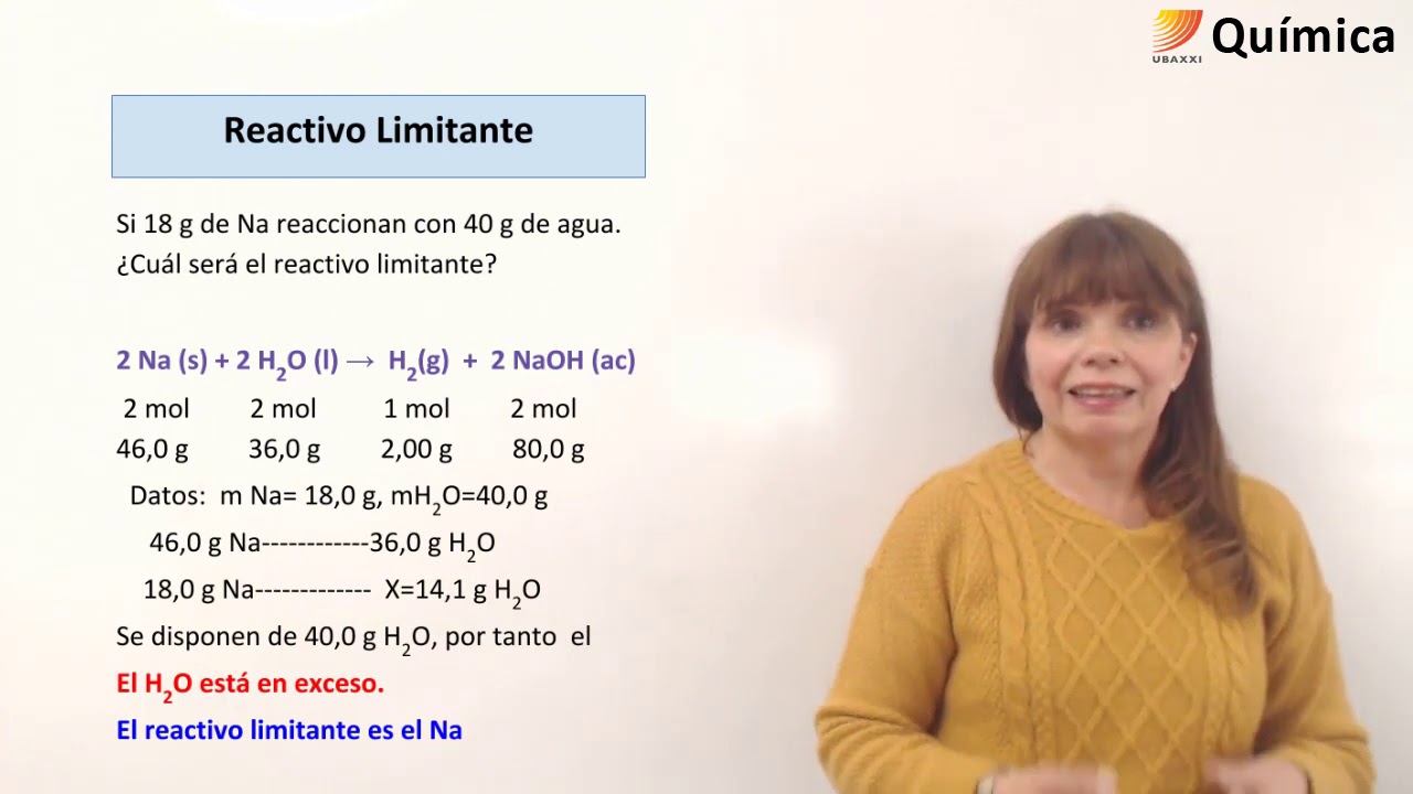 63. Química. Reactivo limitante.
