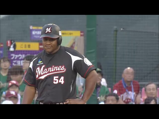【1回表】主砲の帰還打!! マリーンズ・デスパイネ先制タイムリー!! 2015/7/25 E-M