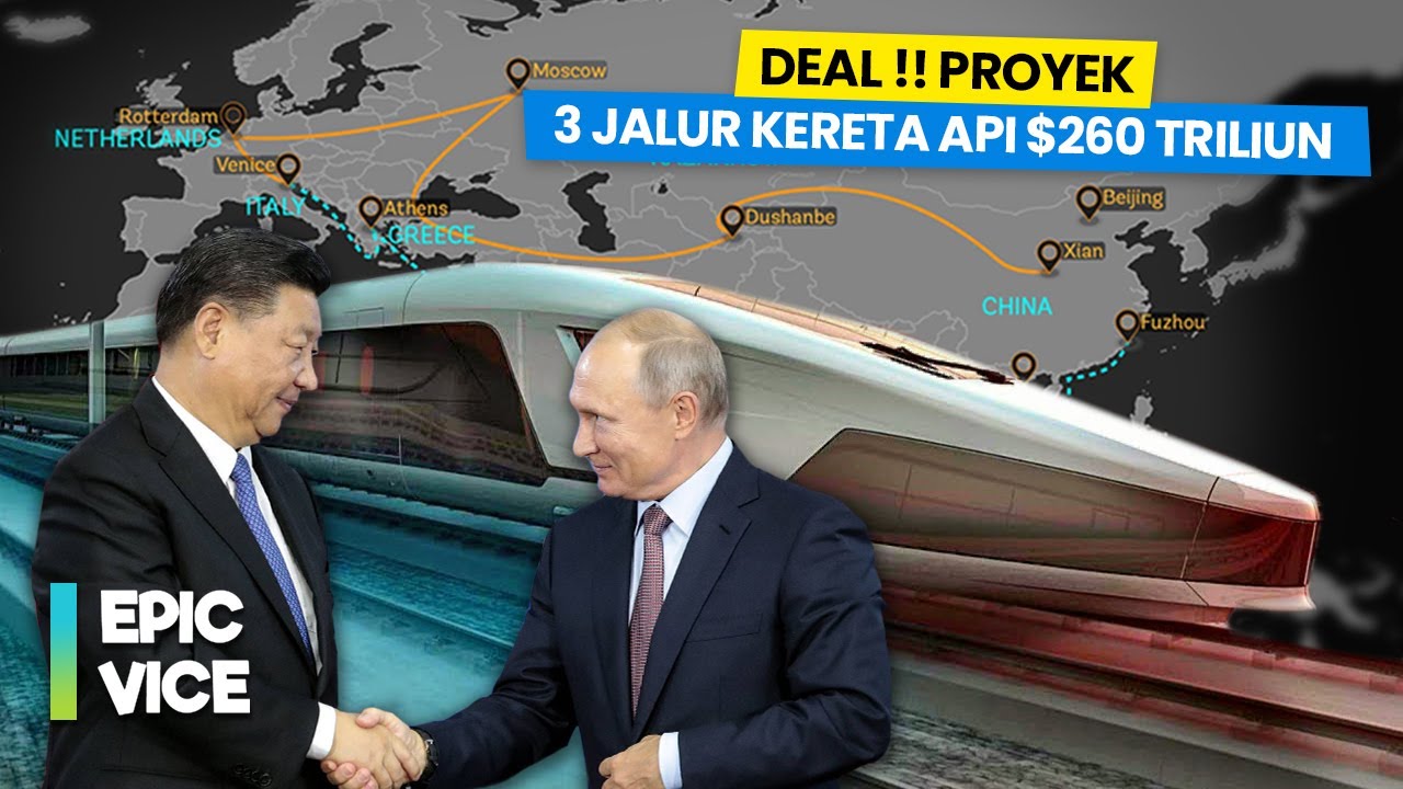 Rusia China Makin Mesra. Vladimir Putin Setuju Bangun Jalur Kereta Api Langsung Menuju China