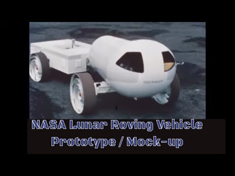 GRUMMAN MOBILITY TEST ARTICLE    APOLLO PROGRAM LUNAR ROVING VEHICLE MOCK-UP / PROTOTYPE   XD31414