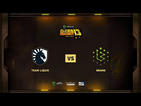 Team Liquid vs Brame, Monster Energy DOTA Summit 13: EU/CIS, bo3 game 2 [Maelstorm & Jam]