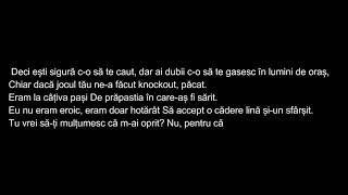 Carla&#39;s Dreams - Frica | Versuri / Lyrics