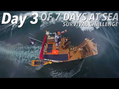 Digging for My Dinner Day 3 of 7 days  Waterworld Survival Challenge Season 3